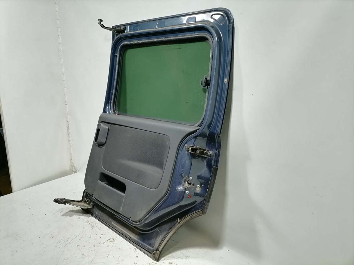 Opel Combo C original Schiebet&uuml;r hinten rechts Z168 Metroblau Rohbau BJ06